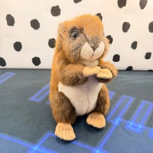MJC Squirrel Plush Toy Unisex 10" Vintage 1988 Realistic Animal